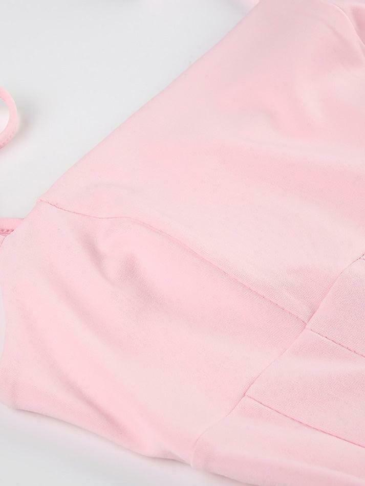 Y2K Aesthetic Spaghetti Strap Mini Dress - Coquette & Grunge Style, Pastel Goth, Cargo Skirt Y2K Aesthetic Spaghetti Strap Mini Dress - Coquette & Grunge Style, Pastel Goth, Cargo Skirt