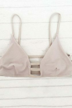 Y2K Aesthetic Spaghetti Straps Bandage Bikini Set for Women - Coquette & Grunge Style