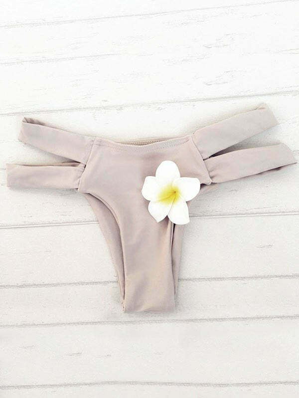 Y2K Aesthetic Spaghetti Straps Bandage Bikini Set for Women - Coquette & Grunge Style