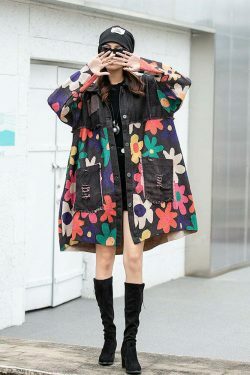 Y2K Aesthetic Spliced Denim Lapel Jacket for Women - Coquette & Grunge Style Cargo Skirt Outfit