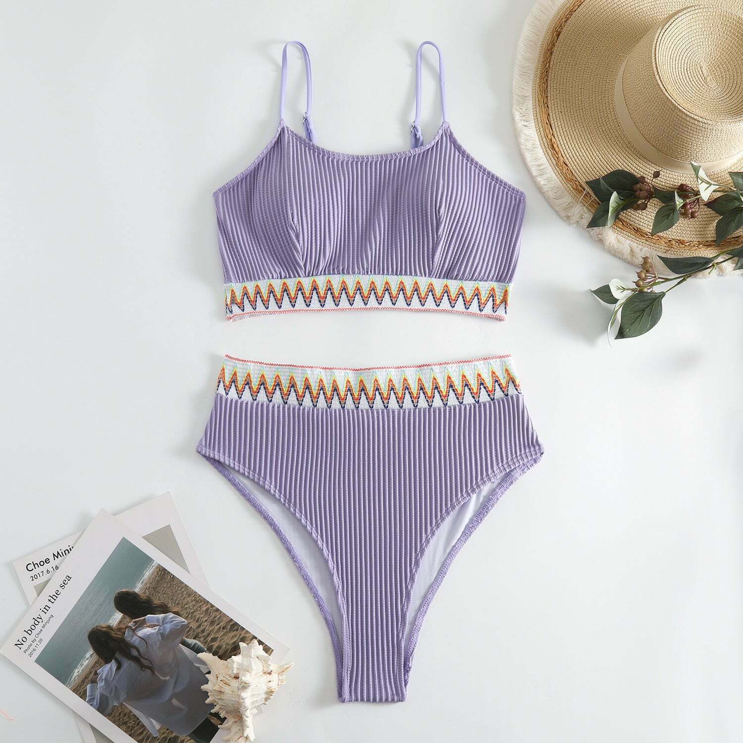 Y2K Aesthetic Split Shoulder Strap Bikini for Niche Women Fashion Y2K Aesthetic Split Shoulder Strap Bikini for Niche Women Fashion