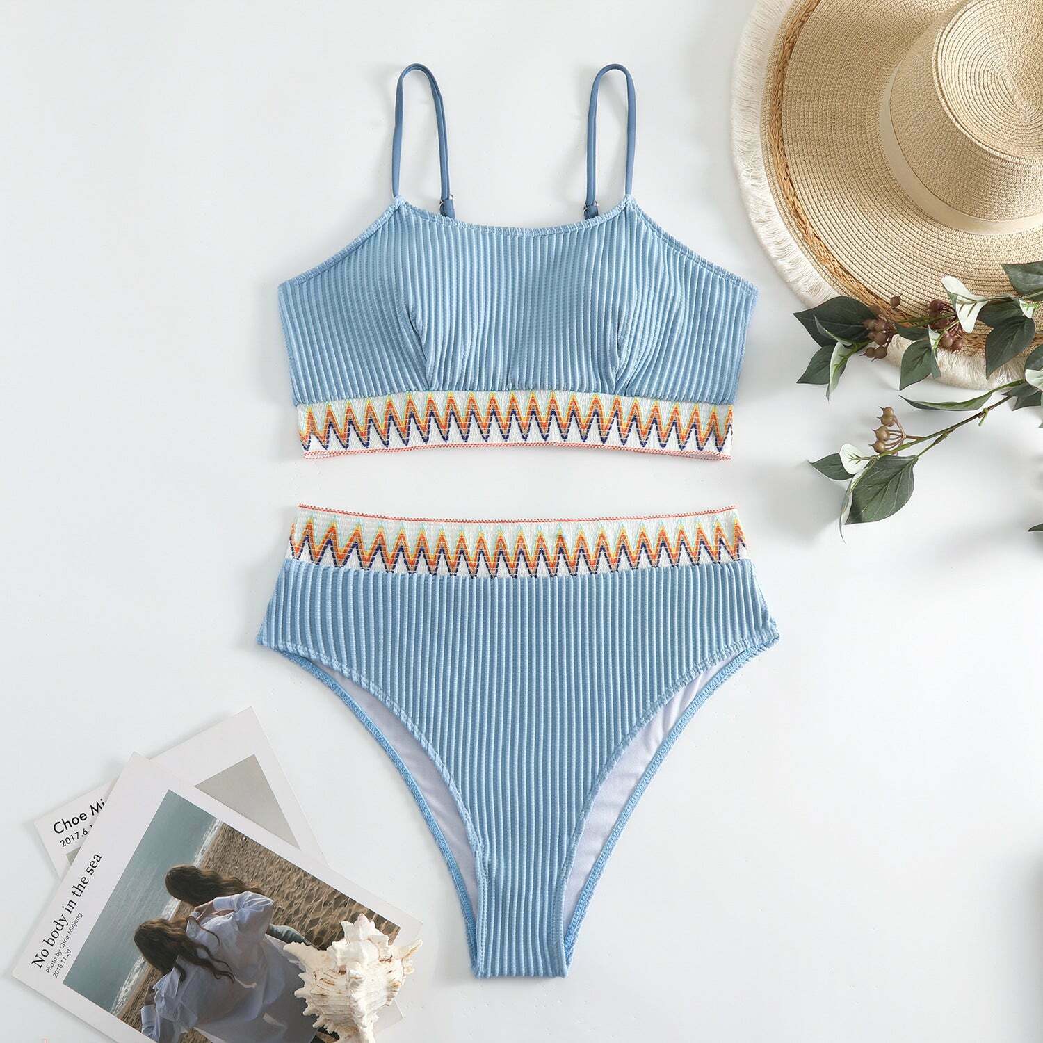 Y2K Aesthetic Split Shoulder Strap Bikini for Niche Women Fashion Y2K Aesthetic Split Shoulder Strap Bikini for Niche Women Fashion