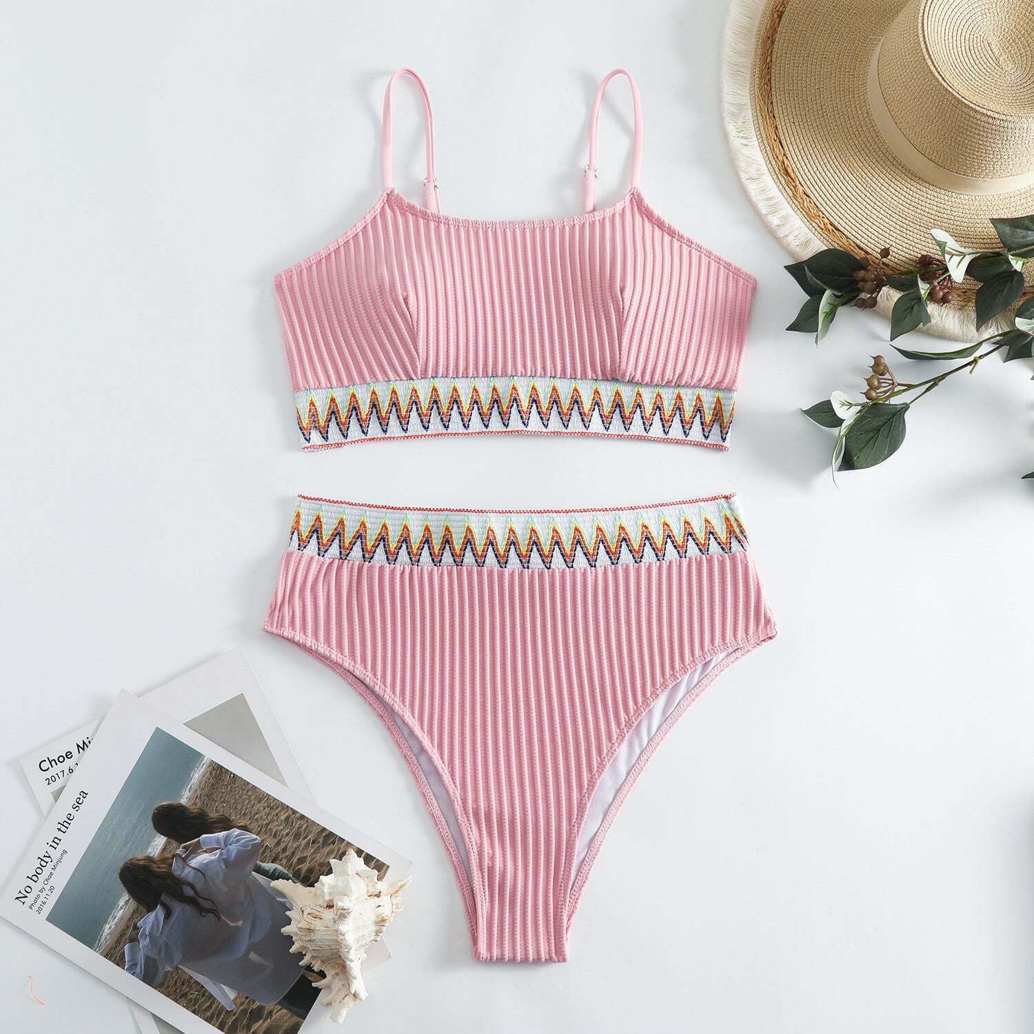 Y2K Aesthetic Split Shoulder Strap Bikini for Niche Women Fashion Y2K Aesthetic Split Shoulder Strap Bikini for Niche Women Fashion