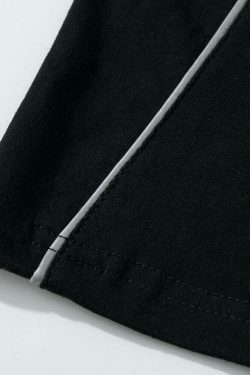 Y2K Aesthetic Sports Jersey Style T-Shirt - Coquette & Grunge Fashion, Cute Tops & Cargo Skirt