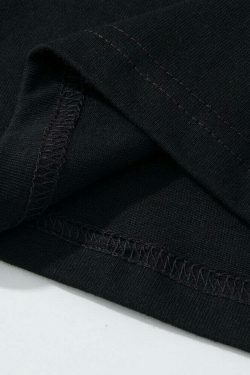 Y2K Aesthetic Sports Jersey Style T-Shirt - Coquette & Grunge Fashion, Cute Tops & Cargo Skirt