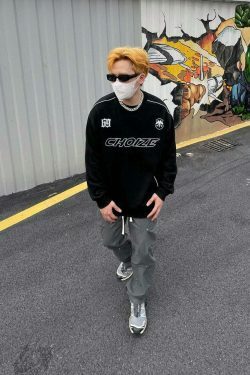 Y2K Aesthetic Sports Jersey Sweatshirt - Coquette Style Grunge Fashion for Women