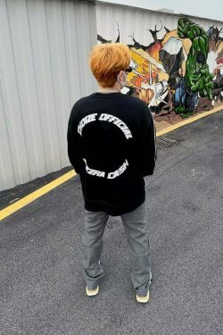 Y2K Aesthetic Sports Jersey Sweatshirt - Coquette Style Grunge Fashion for Women