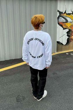 Y2K Aesthetic Sports Jersey Sweatshirt - Coquette Style Grunge Fashion for Women