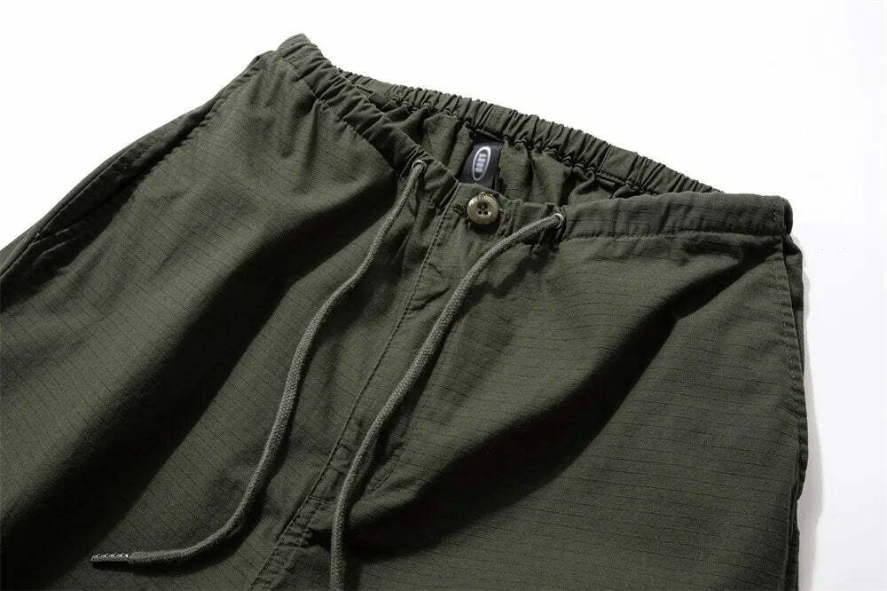 Y2K Aesthetic Stacked Ripstop Parachute Pants for Women - Coquette & Grunge Style Cargo Skirt Y2K Aesthetic Stacked Ripstop Parachute Pants for Women - Coquette & Grunge Style Cargo Skirt