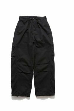 Y2K Aesthetic Stacked Ripstop Parachute Pants for Women - Coquette & Grunge Style Cargo Skirt