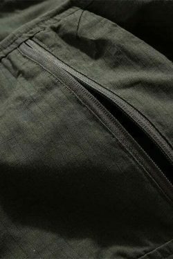 Y2K Aesthetic Stacked Ripstop Parachute Pants for Women - Coquette & Grunge Style Cargo Skirt