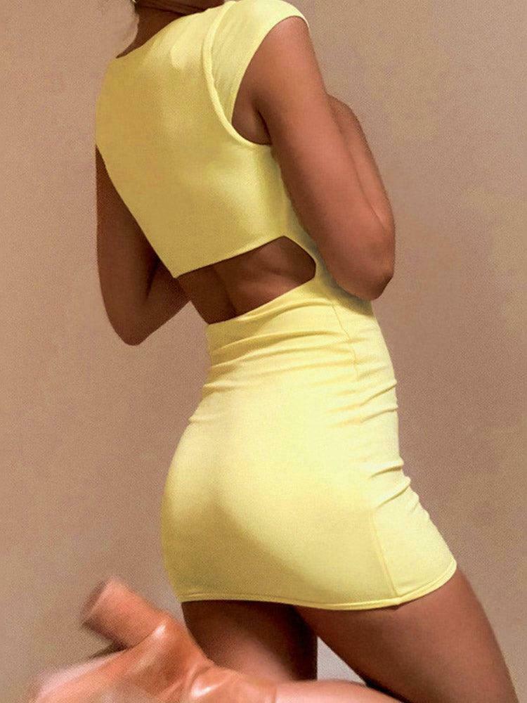 Y2K Aesthetic Stalinic Square Neck Bodycon Dress for Niche Women Fashion Y2K Aesthetic Stalinic Square Neck Bodycon Dress for Niche Women Fashion