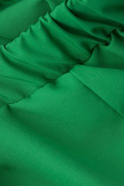 Y2K Aesthetic Stand Collar Cut Out Midi Dress for Women - Coquette & Grunge Style Fashion