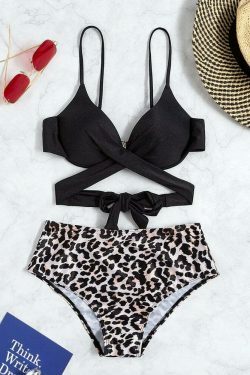 Y2K Aesthetic Steel-Clad Swimsuit Bikini for Niche Women Fashion