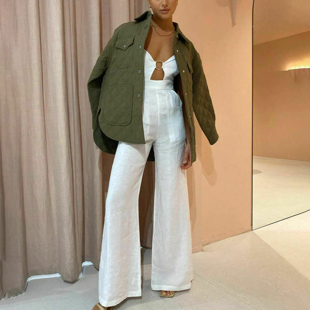 Y2K Aesthetic Strapless White Jumpsuit - Coquette & Grunge Fashion, Cute Tops, Pastel Goth Y2K Aesthetic Strapless White Jumpsuit - Coquette & Grunge Fashion, Cute Tops, Pastel Goth