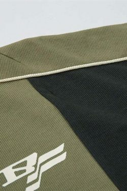 Y2K Aesthetic Stripe Sports Jersey for Women - Coquette & Grunge Style Fashion Statement