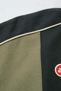 Y2K Aesthetic Stripe Sports Jersey for Women - Coquette & Grunge Style Fashion Statement