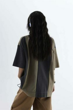 Y2K Aesthetic Stripe Sports Jersey for Women - Coquette & Grunge Style Fashion Statement