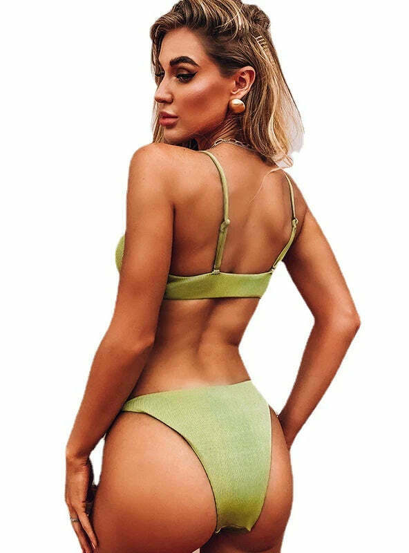 Y2K Aesthetic Suspender Bikini - Sexy Swimsuit for Niche Women Fashion Y2K Aesthetic Suspender Bikini - Sexy Swimsuit for Niche Women Fashion