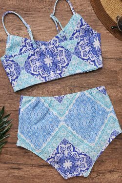 Y2K Aesthetic Tankini: Comfy Wireless Swimwear - Pastel Goth, Grunge