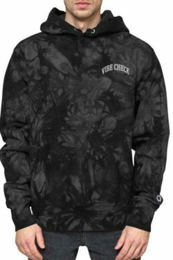 Y2K Aesthetic Tie-Dye Hoodie by AFFICIAL x CHAMPION - Coquette Style Grunge Fashion for Women