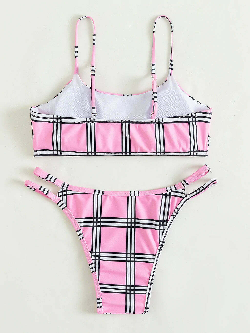 Y2K Aesthetic Tie-Dyed Swimsuit Bikini for Women - Coquette Style with Grunge and Pastel Goth Vibes Y2K Aesthetic Tie-Dyed Swimsuit Bikini for Women - Coquette Style with Grunge and Pastel Goth Vibes