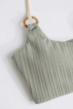 Y2K Aesthetic Tie Side Bikini Swimsuit Set in Coquette Style & Grunge Fashion