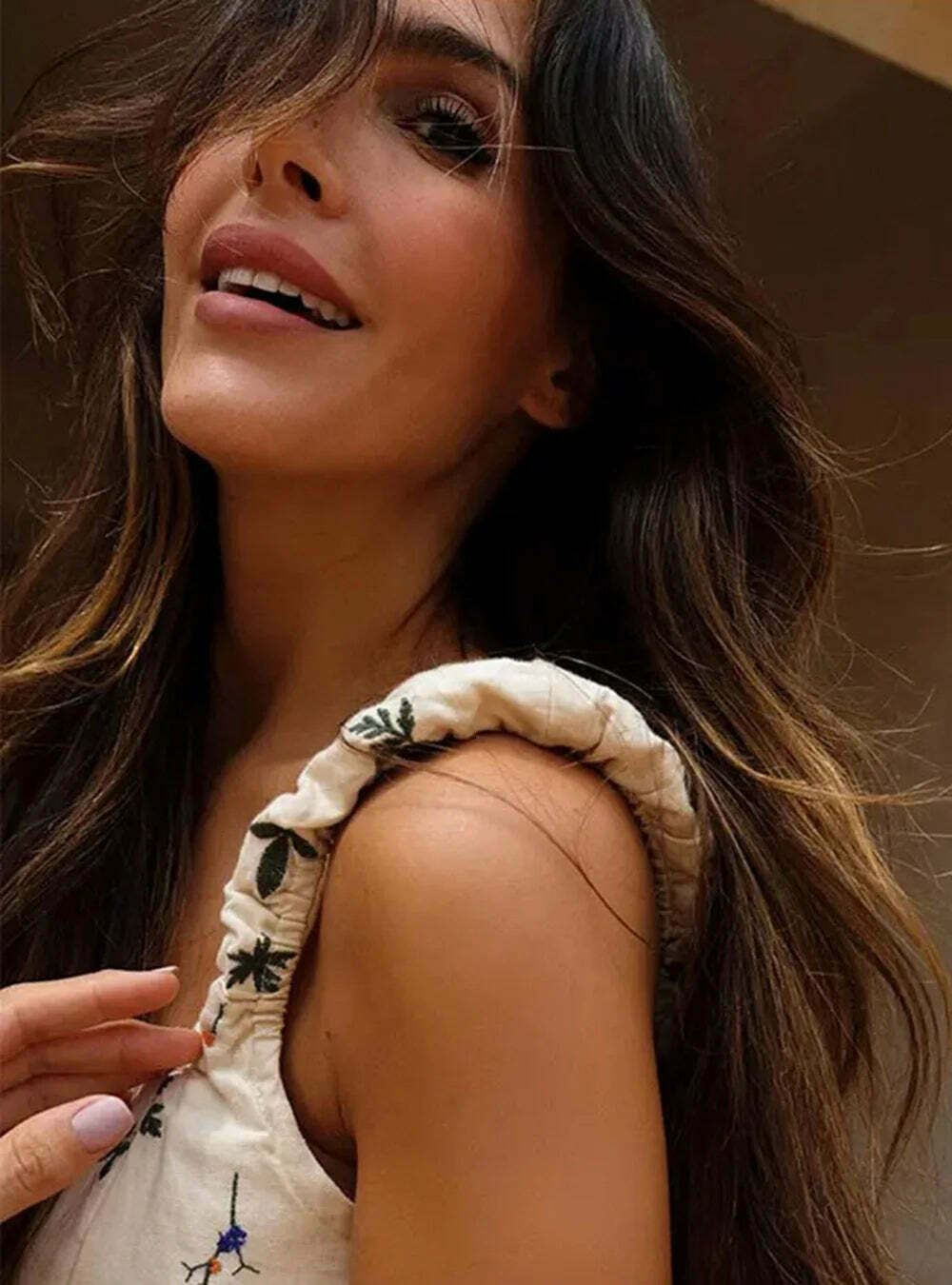 Y2K Aesthetic Tropical Embroidered Backless Dress - Coquette Style with Grunge & Pastel Goth Vibes Y2K Aesthetic Tropical Embroidered Backless Dress - Coquette Style with Grunge & Pastel Goth Vibes