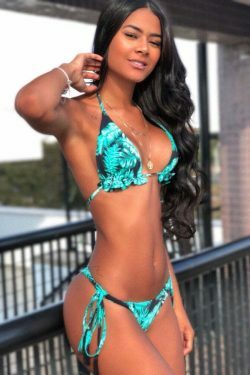 Y2K Aesthetic Tropical Print String Bikini Set for Women - Coquette Style Grunge Fashion