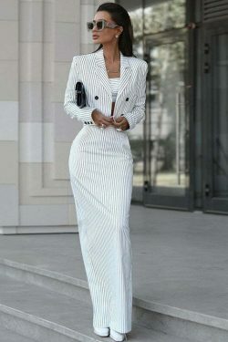 Y2K Aesthetic Tube Skirt & Two-Piece Dress Suit for Women - Coquette & Grunge Style Fashion