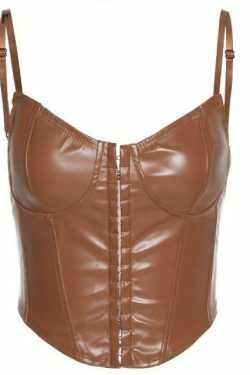 Y2K Aesthetic Tunnel Vision Corset Top - Coquette Style Grunge Fashion for Women