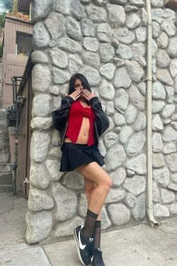 Y2K Aesthetic Turn Around Backless Floral Tank Top