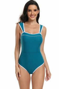 Y2K Aesthetic Two-Piece Bikini Set for Women - Coquette Style Swimsuit with a Sporty Skirt