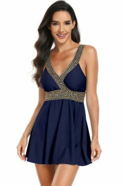 Y2K Aesthetic V-Neck Bikini Swimsuit - Coquette Style for Women