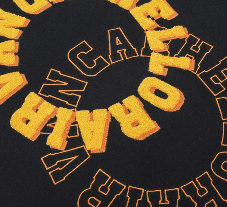 Y2K Aesthetic VANCARHELL Varsity T-Shirt - Coquette & Grunge Style Cute Tops & Cargo Skirt