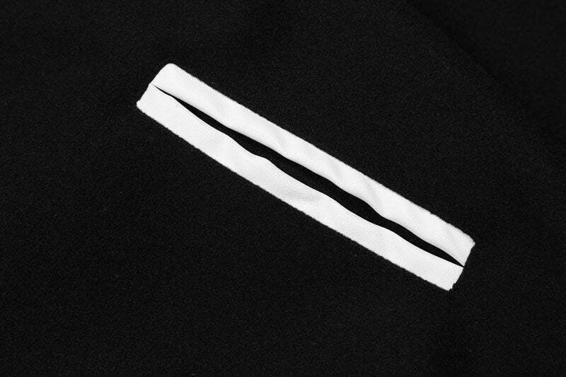 Y2K Aesthetic Varsity Jacket with Coquette Style and Grunge Fashion Elements Y2K Aesthetic Varsity Jacket with Coquette Style and Grunge Fashion Elements