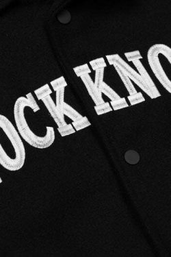 Y2K Aesthetic Varsity Jacket with Coquette Style and Grunge Fashion Elements