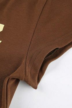 Y2K Aesthetic Vintage Crop Top - Coquette Style Grunge Fashion Women's Clothing