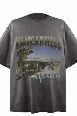 Y2K Aesthetic Vintage Graphic T-Shirt - Coquette & Grunge Style Tops for Women