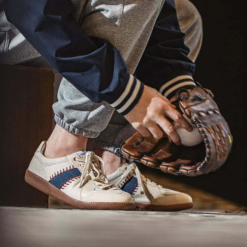 Y2K Aesthetic Vintage Style Baseball Sneakers - Retro Coquette Fashion Statement