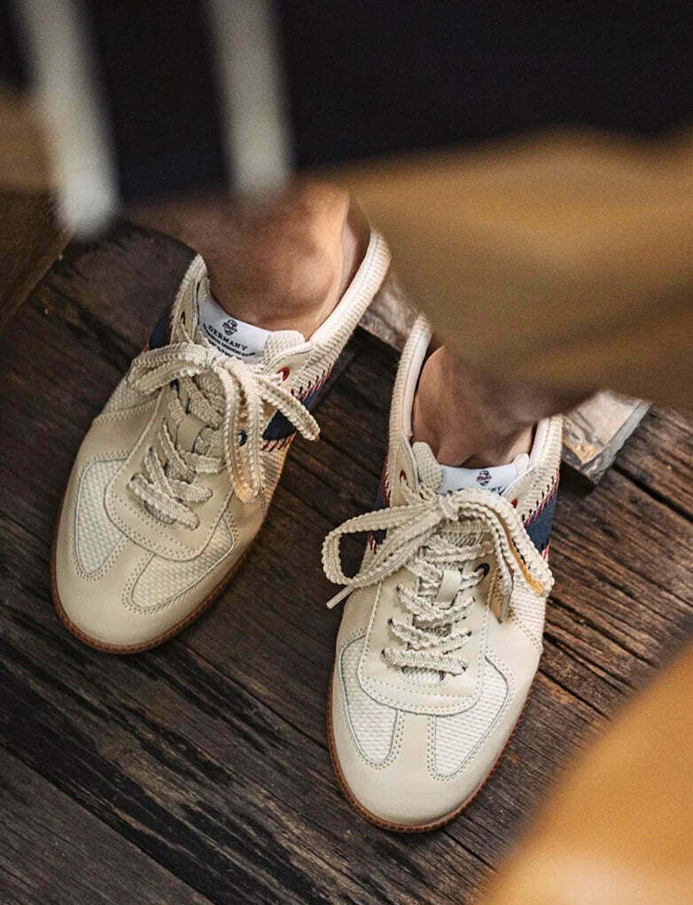 Y2K Aesthetic Vintage Style Baseball Sneakers - Retro Coquette Fashion Statement