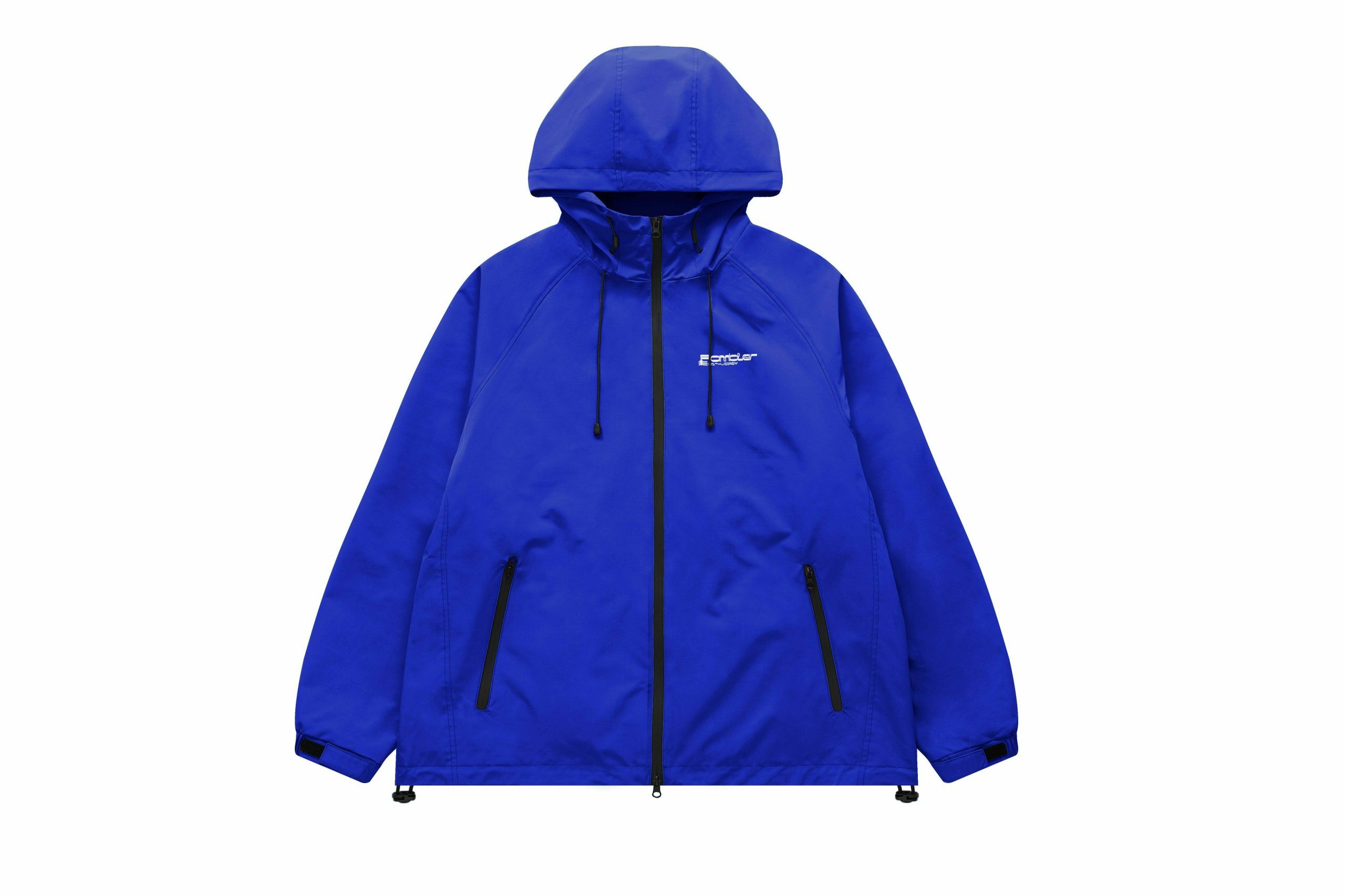 Y2K Aesthetic Water-Repellent Hooded Jacket with Zip-Up - Niche Women's Fashion