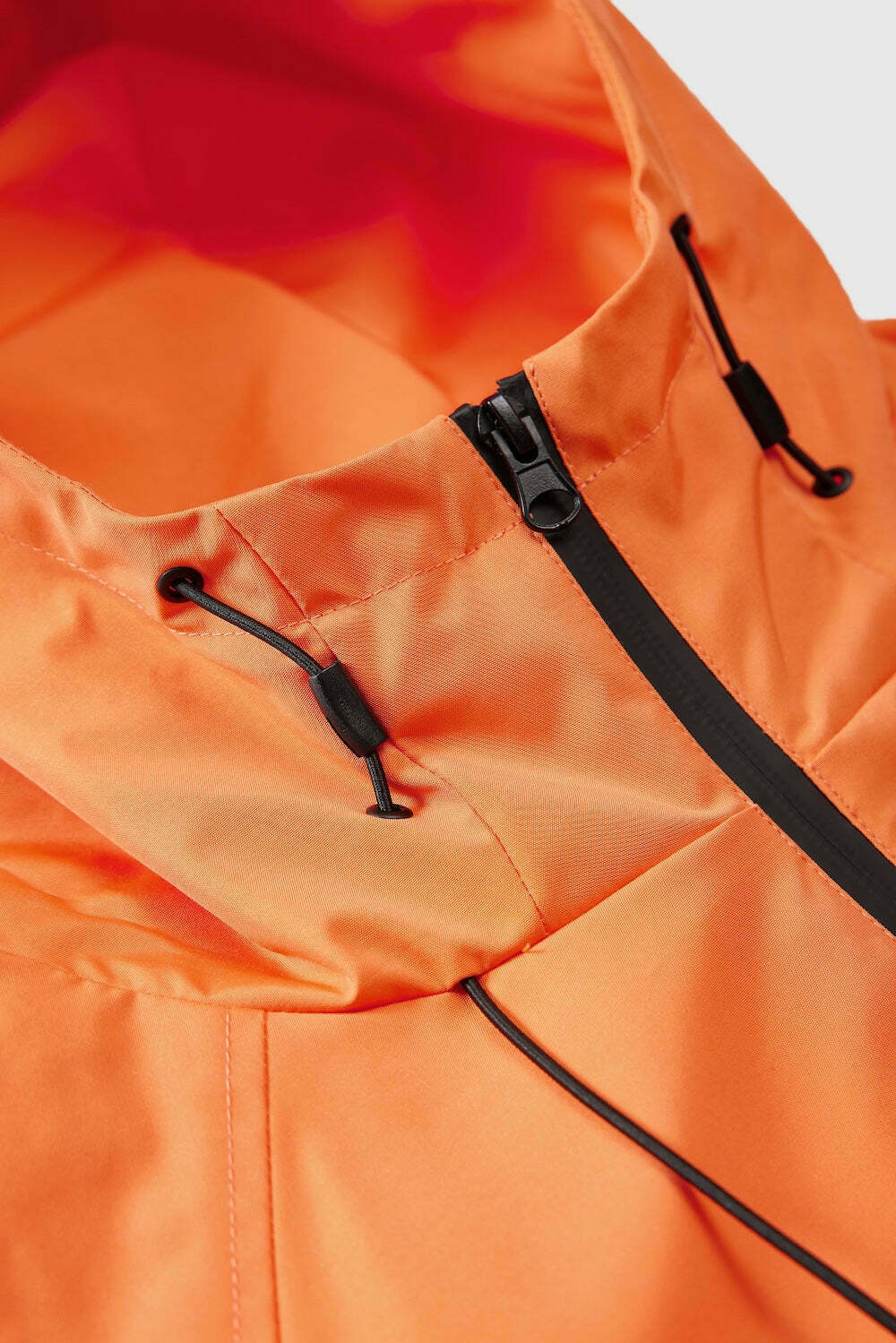 Y2K Aesthetic Water-Repellent Hooded Jacket with Zip-Up - Niche Women's Fashion