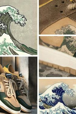 Y2K Aesthetic Wave Sneakers: Coquette Grunge Style with Pastel Goth Vibes, Old Money Elegance