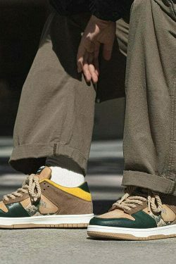 Y2K Aesthetic Wave Sneakers: Coquette Grunge Style with Pastel Goth Vibes, Old Money Elegance