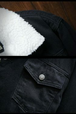 Y2K Aesthetic Wool Denim Jacket - Coquette Grunge Fashion - Vintage Sweater Vest