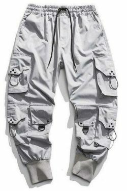 Y2K Aesthetic Worldwide 2.0 Cargo Joggers - Coquette & Grunge Style Cute Tops & Cargo Skirt