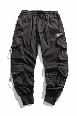 Y2K Aesthetic Worldwide 2.0 Cargo Joggers - Coquette & Grunge Style Cute Tops & Cargo Skirt