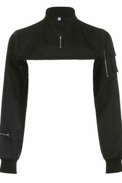 Y2K Aesthetic Zipper Blouse: Coquette & Grunge Style, Cute Tops, Pastel Goth, Cargo Skirt