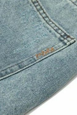 Y2K Balloon Fit Distressed Denim Jeans - Coquette Aesthetic Grunge & Pastel Goth Style